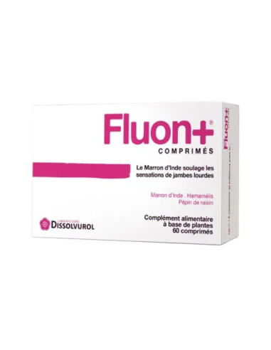 Dissolvurol Fluon+ 60 comprimés
