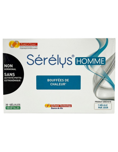 Sérélys Homme Bouffées de Chaleur 30...