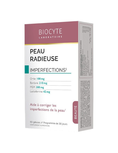Biocyte Peau Radieuse 60 gélules