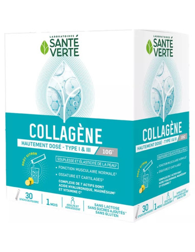 Santé-Verte Collagène Poudre 30 Sticks