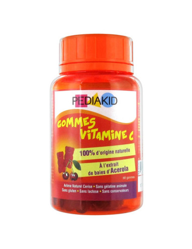Pediakid Gommes Vitamine C 60 Gommes