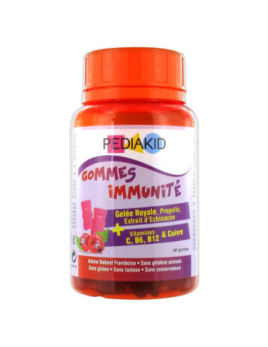 Pediakid Gommes Immunité 60 Gommes