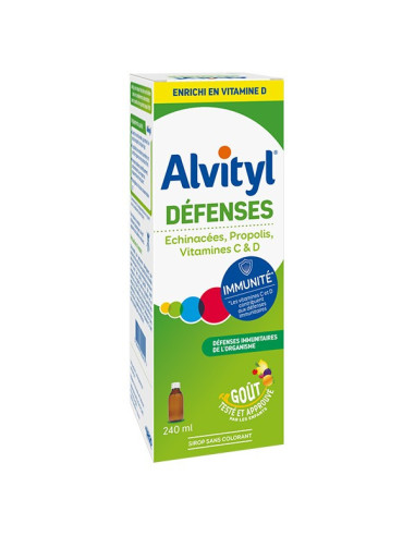 Alvityl Défenses Sirop 240ml