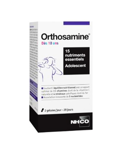 NHCO Orthosamine Dès 10 ans 56 gélules