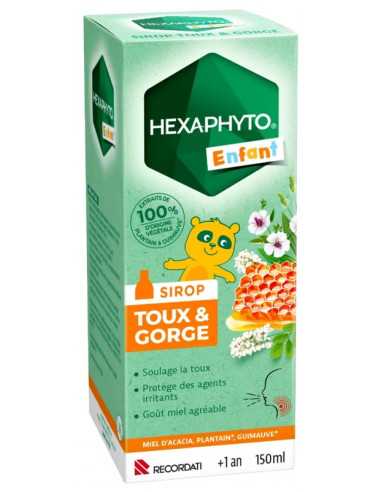 Hexaphyto Sirop Toux & Gorge Enfant -...