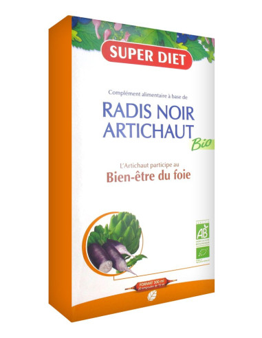 Super Diet Radis Noir - Artichaut Bio...