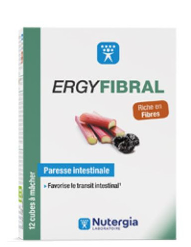 Nutergia Ergyfibral 12 cubes à macher