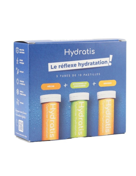 Hydratis mini pack découverte Hydratation 3 x 10 comprimés