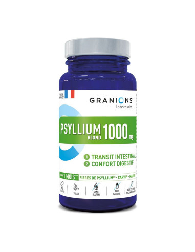 Granions Psyllium 1000mg 60 Gélules