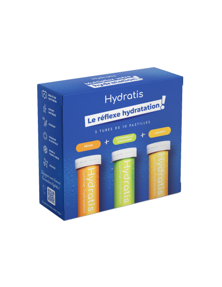 Hydratis mini pack découverte Hydratation 3 x 10 comprimés