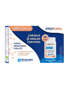 Nutergia Ergycapil 3 pots...