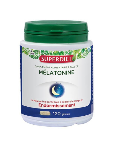 Superdiet Mélatonine 120 gélules
