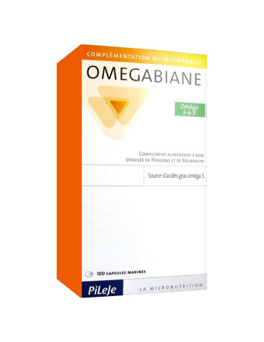 Pileje Omegabiane Oméga 3-6-9 100...