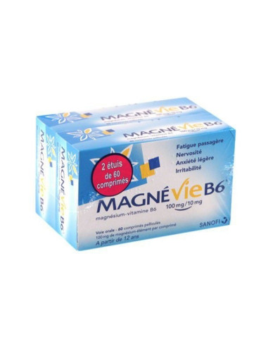 Magnévie B6 100 mg/10 mg 120...