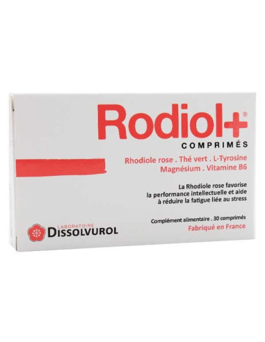 Dissolvurol Rodiol+ 30 comprimés