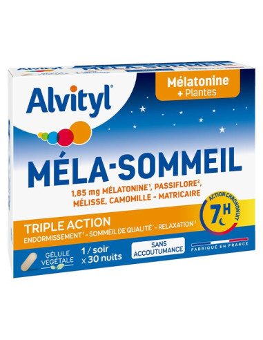Alvityl Méla-Sommeil 30 gélules