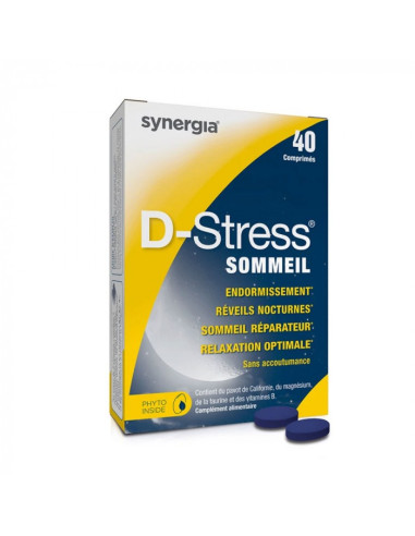 D-STRESS SOMMEIL 40 COMPRIMES