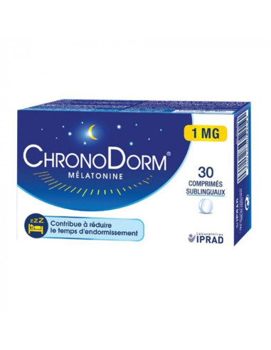 CHRONODORM MELATONINE 1MG 30...