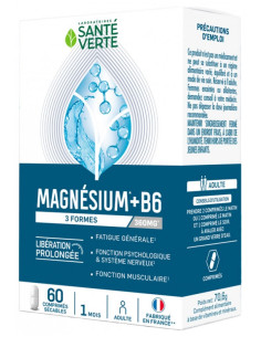 Santé Verte Magnésium + B6...