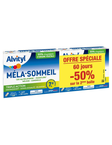 Alvityl Méla-Sommeil Lot de 2 x 30...