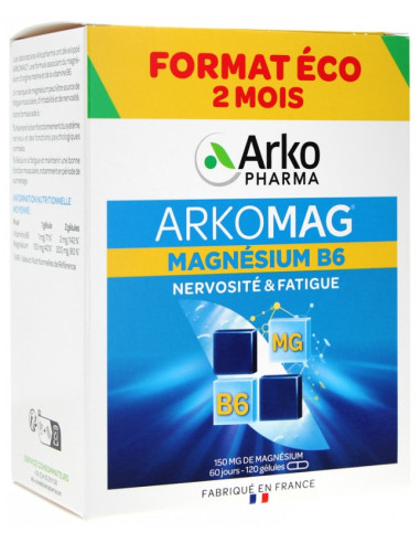 Arkopharma Arkomag Magnésium B6 120...