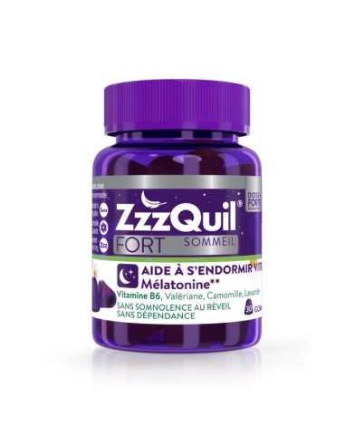ZzzQuil Fort Sommeil 30 gommes