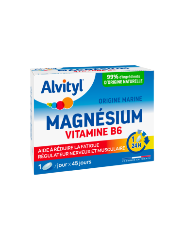 Alvityl Magnésium Vitamine B6 - 45...