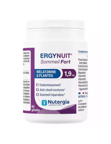 Nutergia ErgyNuit® Sommeil Fort - 60...