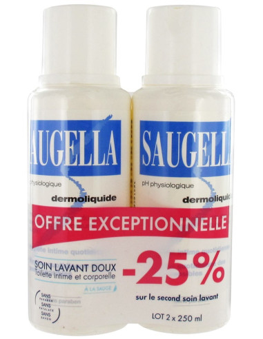 Saugella Dermoliquide 2x250ml