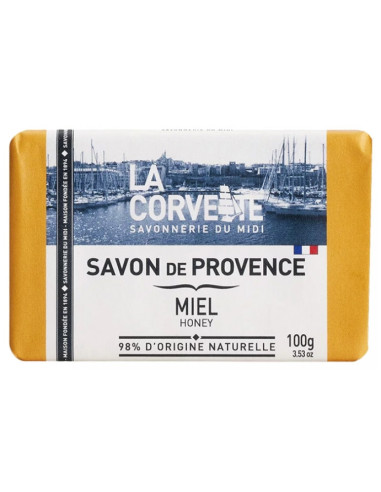 La Corvette Savon de Provence Miel 100 g