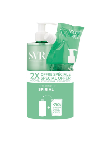Svr Spirial Gel Douche Déodorant +...