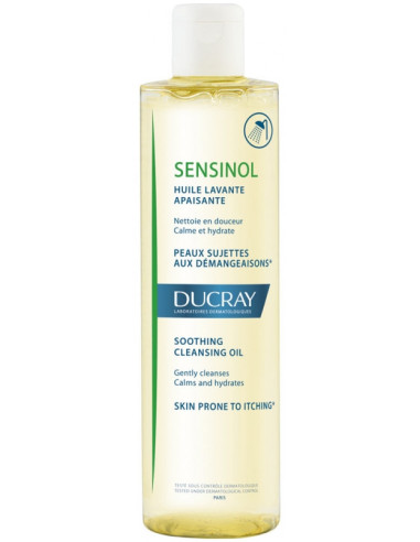 Ducray sensinol huile lavante 400ml