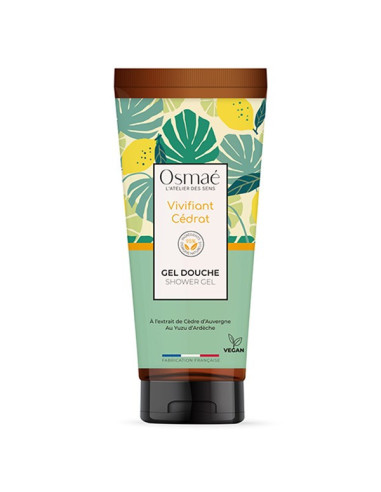 OSMAE Gel douche vivifiant cédrat 200ml