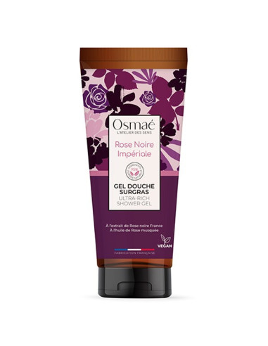 OSMAE Gel douche rose noire impériale...