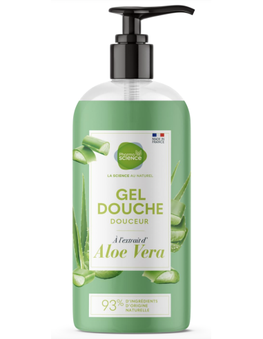 Pharmascience Gel douche Aloe Vera 1L