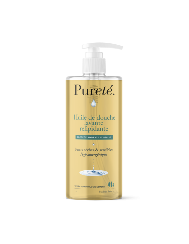 Pureté Huile de douche lavante...