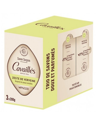 Cavaillès Savon Surgras Verveine Lot...
