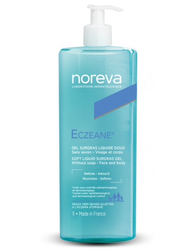 Noreva Eczeane Gel Surgras 1L