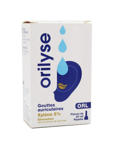 Orilyse Goutte Auriculaires Xylène 5%...
