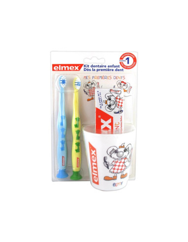 Elmex Kit Dentaire Enfant - Couleur :...