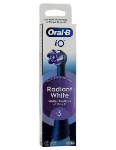 Oral-B iO Radiant White 3 Brossettes...