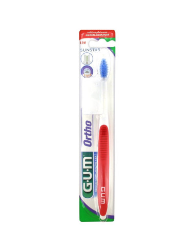GUM Brosse à Dents Orthodontique 124