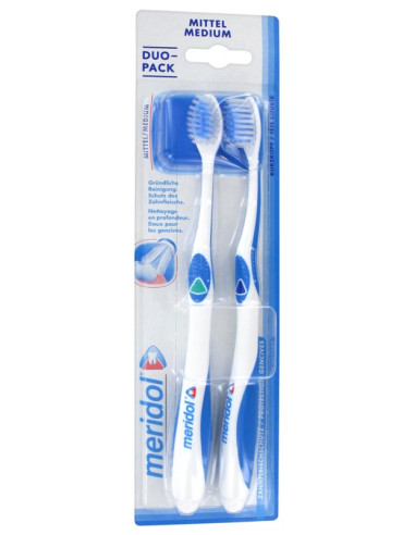 Meridol Duo-Pack Brosses à Dents Medium