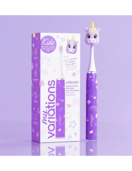 My Variations Brosse à dents électrique - Enfant Licorne