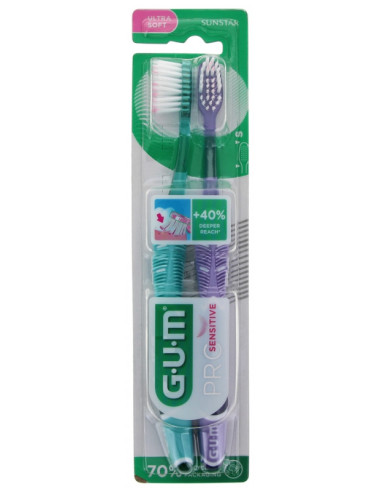 GUM Brosse à Dents Pro Sensitive 510...