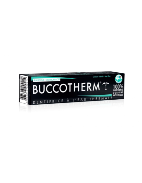 Buccotherm Dentifrice Blancheur Au Charbon 75ml