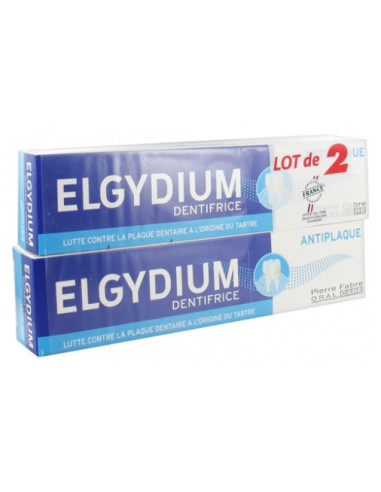 Elgydium Dentifrice Anti Plaque Lot...
