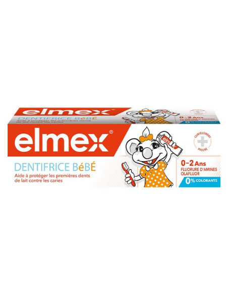 Elmex Dentifrice Bébé 0-2 ans 50 ml