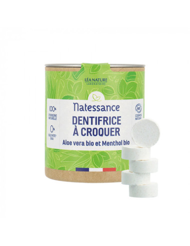 Natessance dentifrice à croquer...