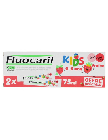Fluocaril Kids Dentifrice Bi-Fluoré...
